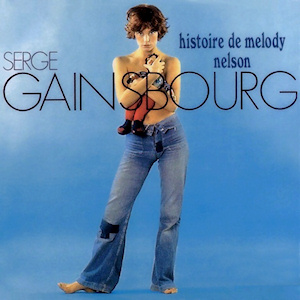 Album Cover for L'Histoire de Melody Nelson by Serge Gainsbourg