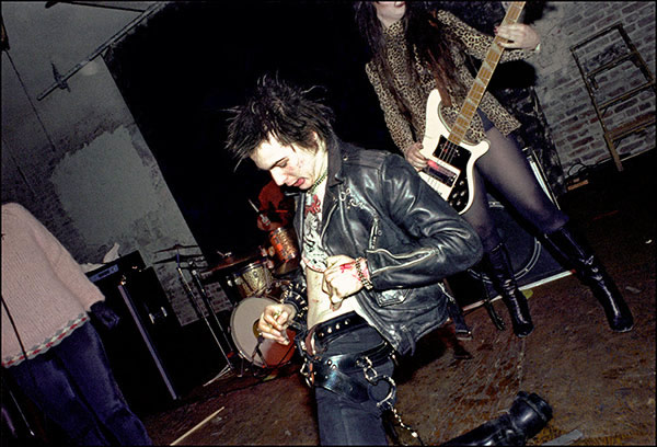 Sid Vicious Cuts Himself, 1978: At the Mab, the night after the Sex Pistols broke up