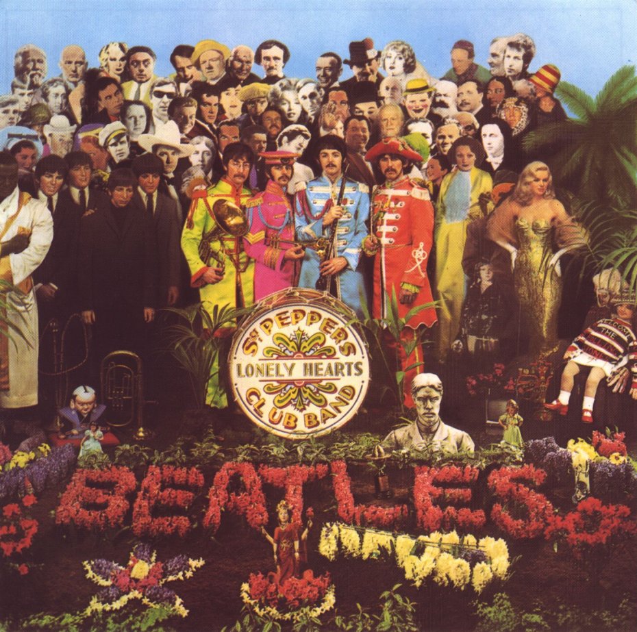 Terry Southern on the cover of Sgt. Pepper