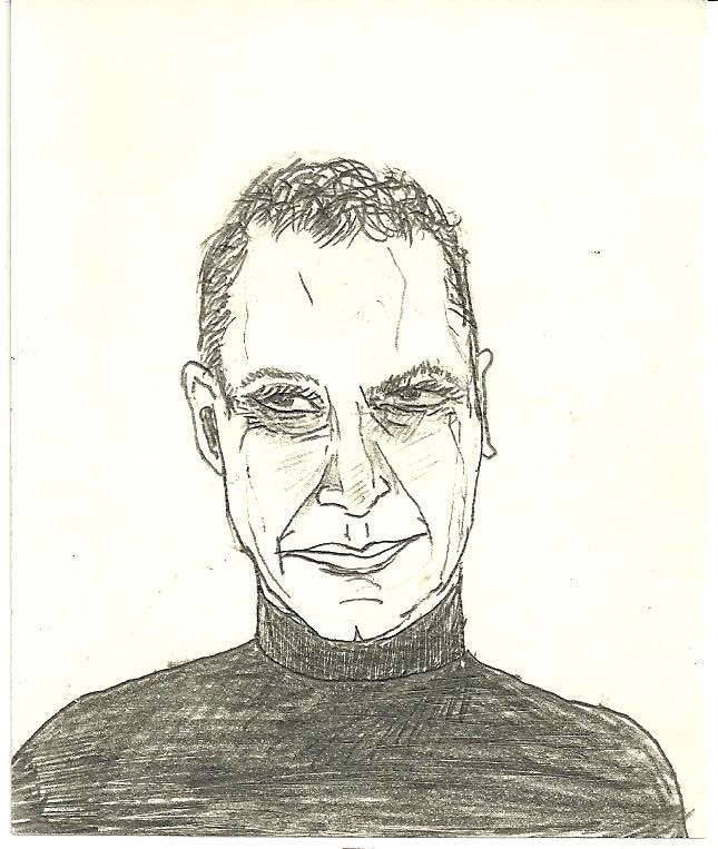 Wolfgang Stäele drawing by David West