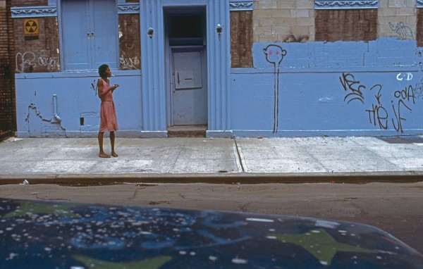 Reddit, E. 8th St. Ave. B & C,  1983, photograph by Philip Pocock.