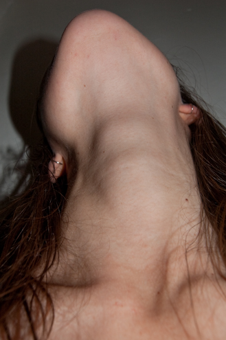 Throat, photograph by Pauline Thomas