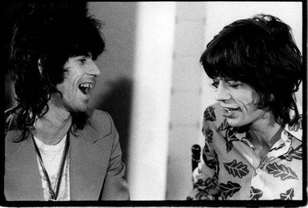 Keith Richards and Mick Jagger, 1974