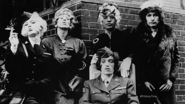 The Rolling Stones in Drag