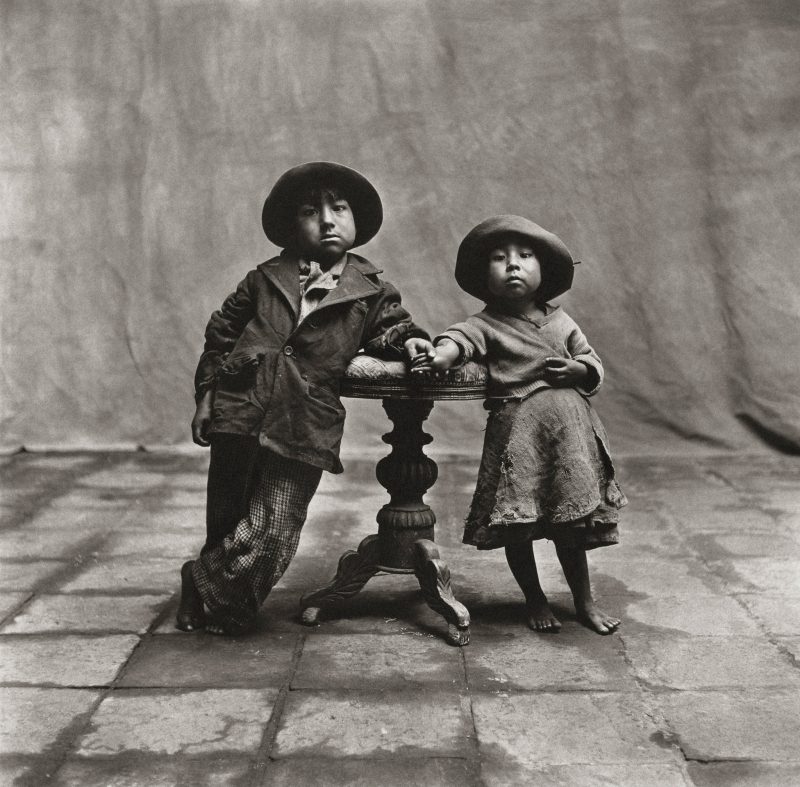 Irving Penn Cuzco Children 1948
