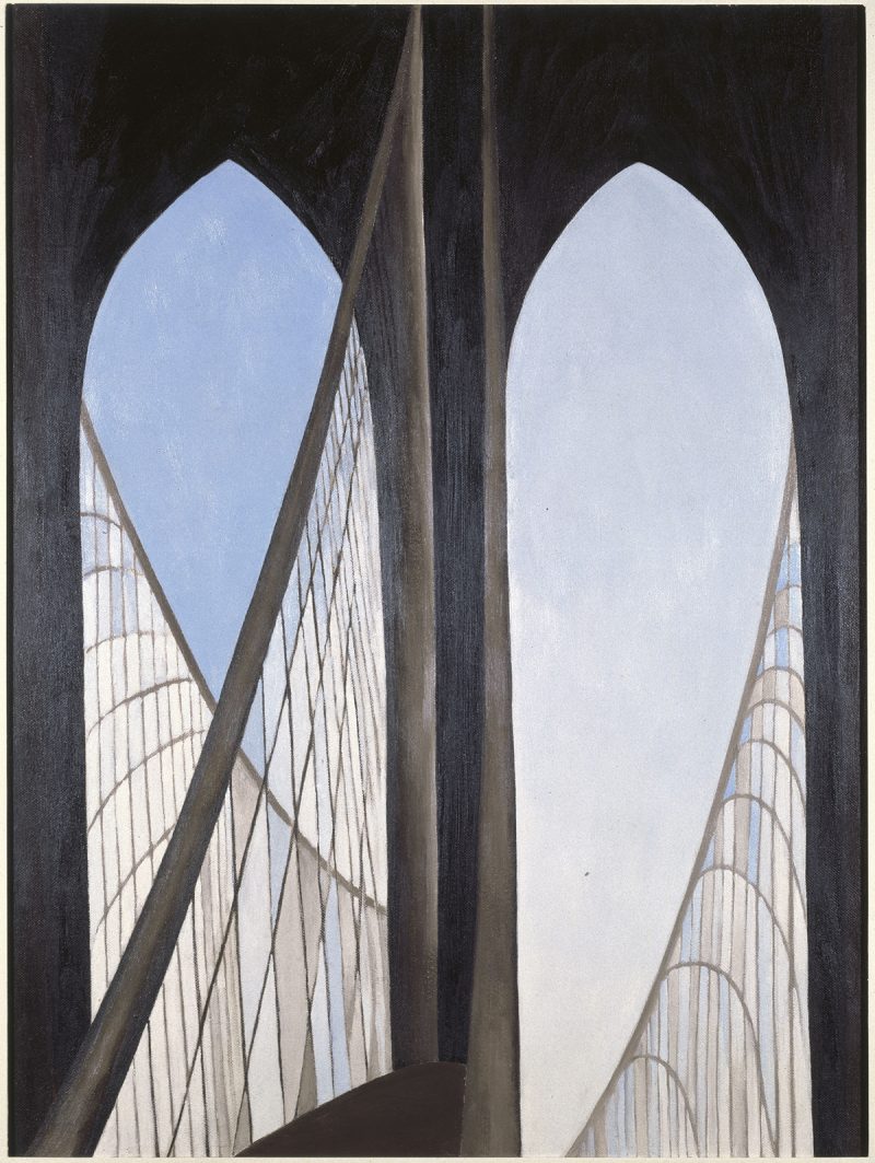 Georgia O'Keeffe brooklyn bridge 1949