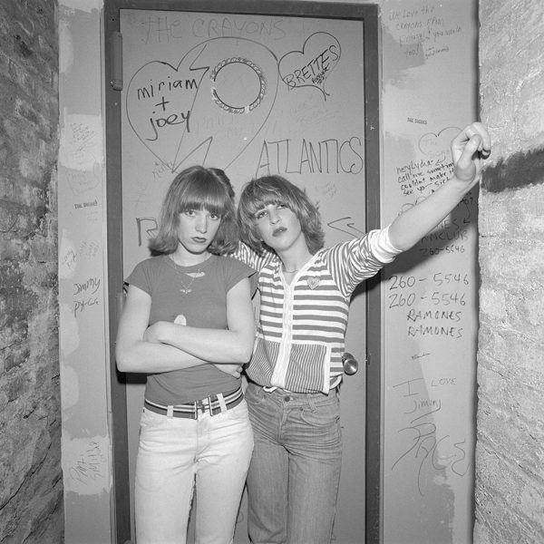 2 Blondes In A Band at CBGB 1977 Meryl Meisler