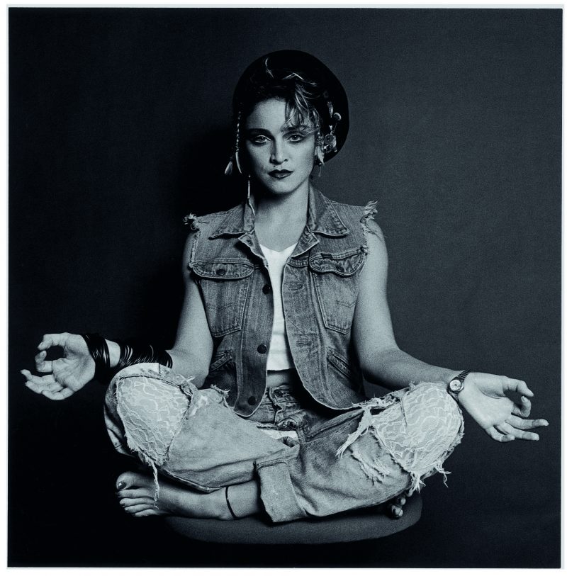 Madonna 1983 photograph Marcus Leatherdale